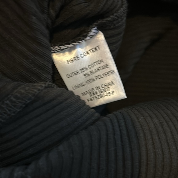 NWOT Princess Polly Black Ribbed Long Sleeve Dress Size 6 - Picture 6 of 7